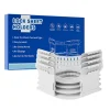 Easy-Install Bed Sheet Grippers - Secure & Tight Fit, Enhanced Clip Design for All Mattress Sizes, Non-Woven Fabric, Gray