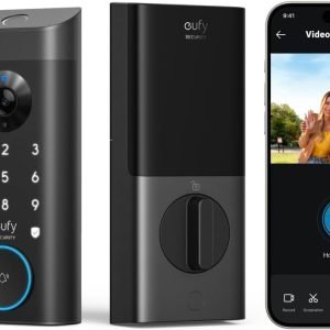 eufy Security Video Smart Lock E330 Pack with Rechargeable Battery