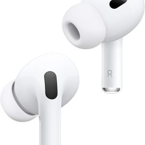 Apple AirPods Pro 2 Wireless Earbuds, Bluetooth Headphones, Active Noise Cancellation, Transparency, Personalized Spatial Audio, High-Fidelity Sound, H2 Chip, USB-C Charging