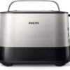 PHILIPS Viva Collection Toaster HD2637/91-Black - International Version